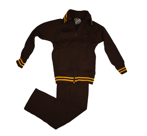 Brown & Gold Tracksuit
