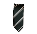 Green & White Tie