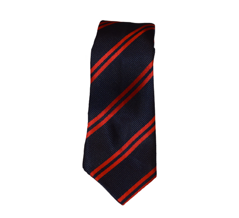 Black & Red Tie