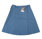 Plain 6 Panel Sky Blue Skirt