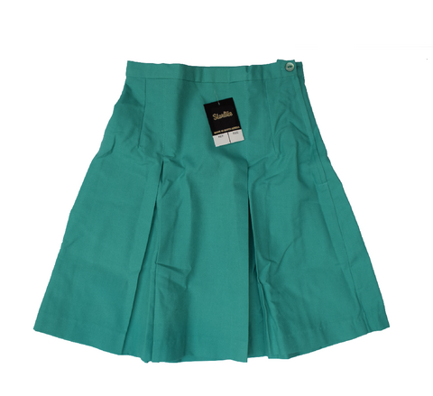 Pleated Jade Skirt