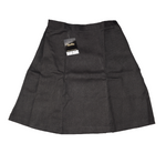 Plain 6 Panel Serge Grey Skirt