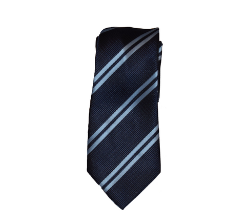 Navy Blue & Sky Blue Tie