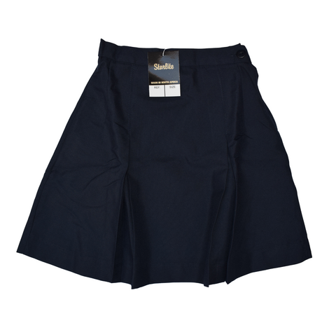 Pleated Navy Blue Skirt