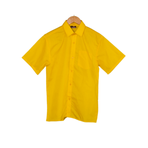 School Shirt – Gold (Short Sleeve)