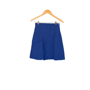 Pleated School Skirt – Royal Blue