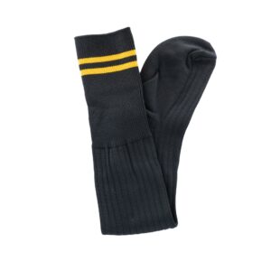 School Socks - Black & Gold