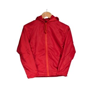 Boys Red Hooded Jacket