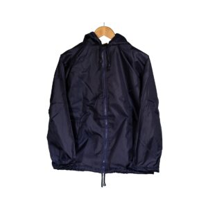 Boys Navy Blue Hooded Jacket